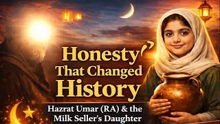 Hazrat Umar (RA) and the Milk Seller’s Daughter | A Timeless Lesson of Honesty