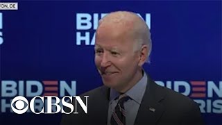 Joe Biden delivers remarks on coronavirus vaccine development and distribution