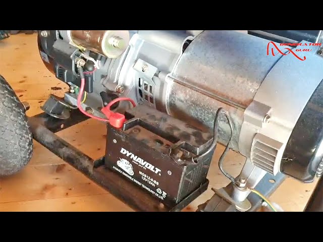 Battery on a Portable Generator/Small Engine - changing and replacing  batteries for Beginners - YouTube