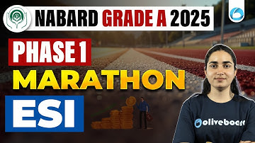 ESI | Government Schemes & Reports | Complete Revision via MCQs | NABARD Grade A 2025