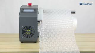 Air Cushion Machine With Film Rewinder On-Demand Bubble Wrap Selectpack