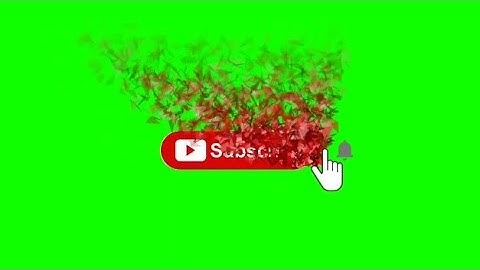 Green Screen Subscribe Button Animated Top 5 RiyasTutorials Royalty Free Video _Green screen