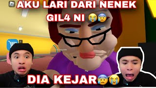 AKU KENA KEJAR DENGAN NENEK GIL4 😰😭| MUKA DAH LA BUROOK 😭