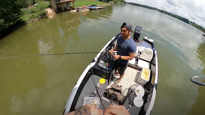 Fishing lake hickory