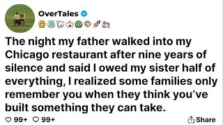 The Night My Father Walked Into My Chicago Restaurant After Nine Years Of Silence And Said I