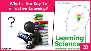 Animated Review of Learning Science for Instructional Designers by Clark Quinn