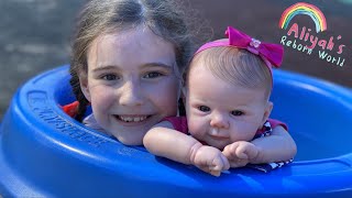 REBORN DAY OUT at the PARK with CUTE BABY BONNIE