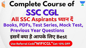 SSC CGL 2019 | Complete New Batch has Started From 1 Nov | Use Promo Code "WIFICGL" & Get 10% Off