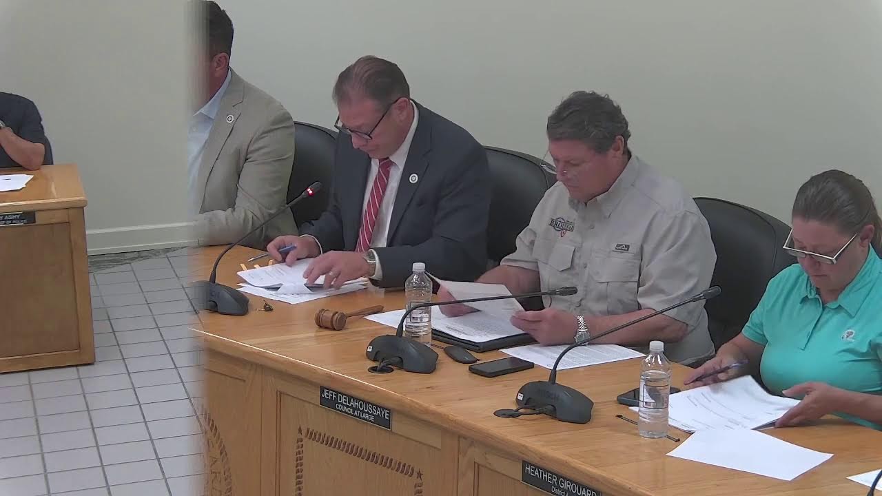 Broussard Council Meeting 10/14/2025