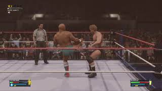 The Iron Sheik vs. Bob Backlund on WWE2K24