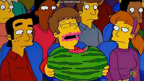 The Simpsons Meets Gallagher (HQ version)