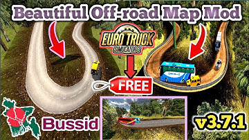 Map Mod Bussid v3.7.1 | New Forest Road Map Mod For Bus Simulator Indonesia | Bussid Map Mod