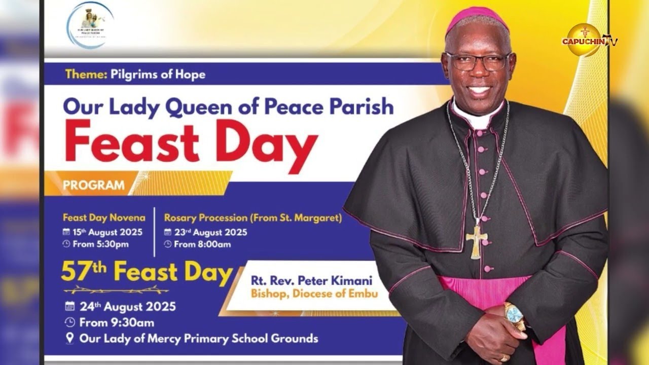 24-08-2025 | CAPUCHIN TV LIVE | OUR LADY QUEEN OF PEACE PARISH FAMILY DAY 2025