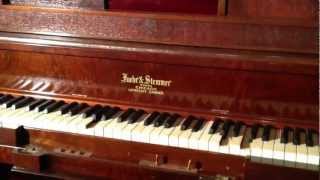 Video thumbnail of ""Five Foot Two, Eyes Of Blue" On A 1915 Fuehr & Stemmer Player Piano"