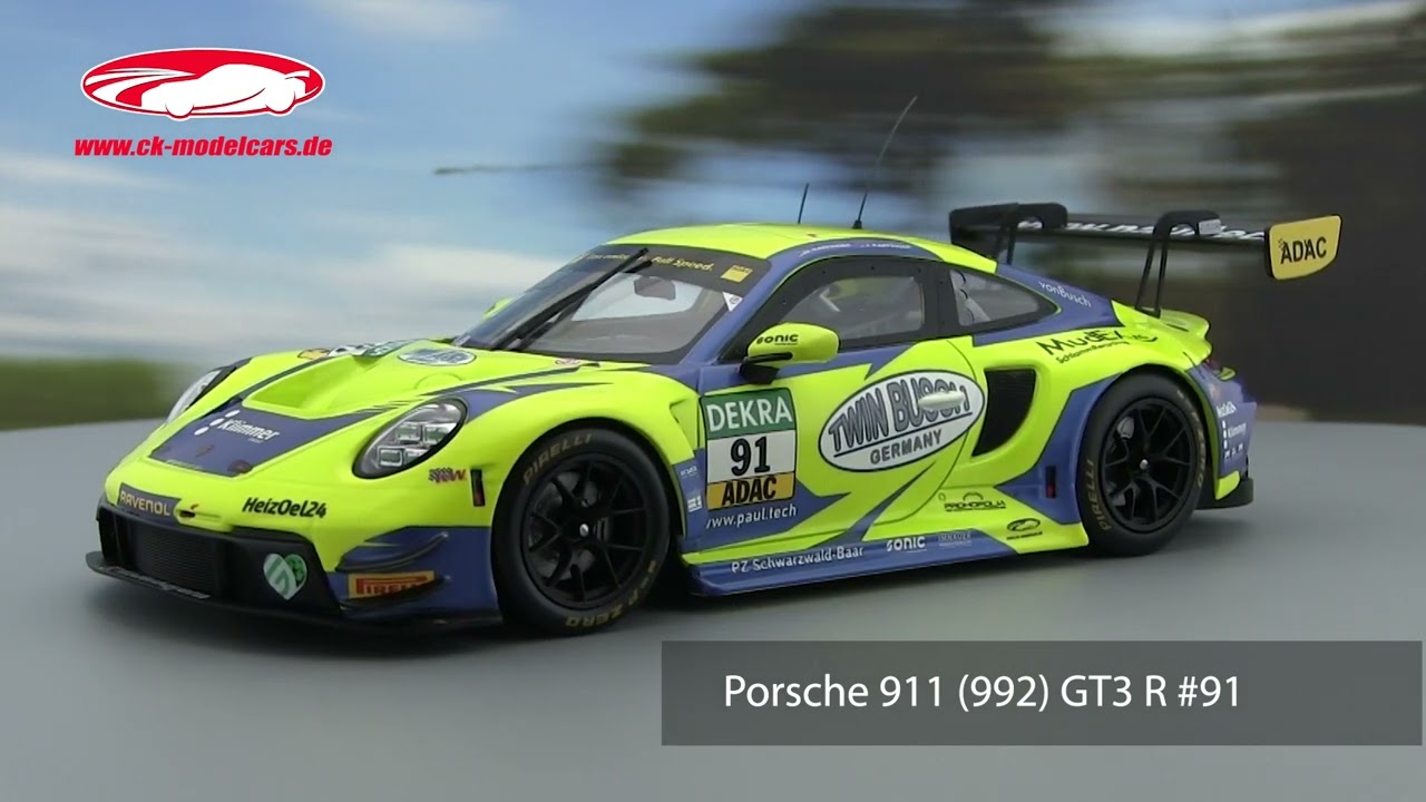 Ixo 1:18 Porsche 911 GT3 R #91 ADAC GT Masters 2024 J. Kapfinger