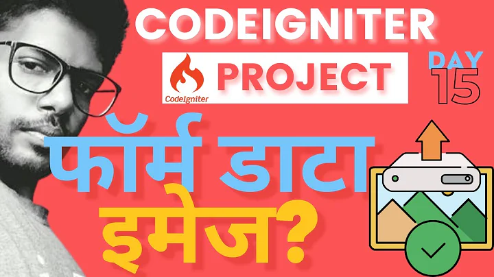 How to get registration form data on controller with image in Codeigniter Account Project