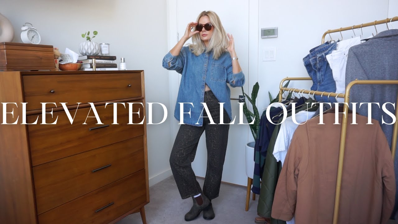 FALL OUTFITS | Casual & Elevated - YouTube