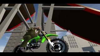 Motocross Grandpa | Android Gameplay screenshot 3