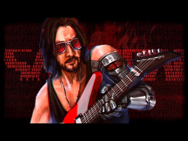 cyberpunk 2077 - выступление Джонни Кувалды