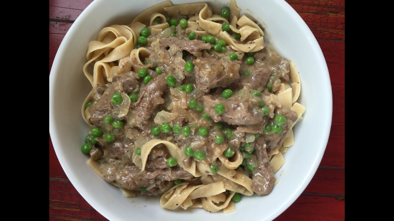 Beef Stroganoff (Gluten Free) YouTube