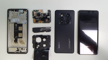 Xiaomi REDMI Note 14 PRO 5G disassembly LCD replacement