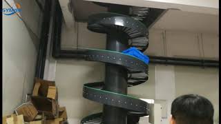 Sym Smart Gravity Full Automatic Spiral Conveyors Equipment Free Design