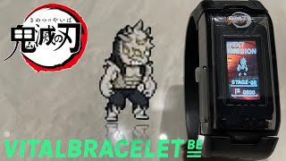 Demon Slayer Vital Bracelet BE - TRAIN DEMON A || BEMemory 鬼滅の刃 02 Log #3