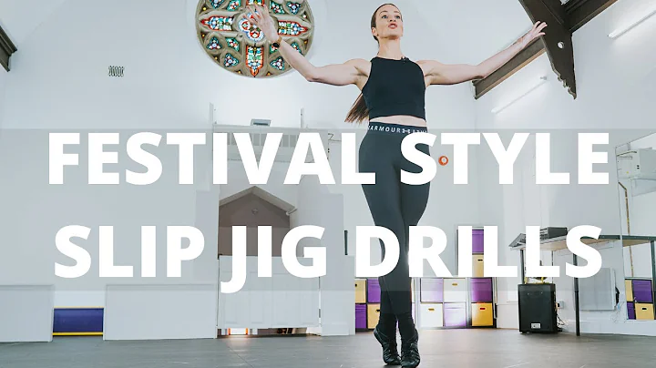 SLIP JIG DRILLS - FESTIVAL STYLE - IRISH DANCE - FAST CLASS!
