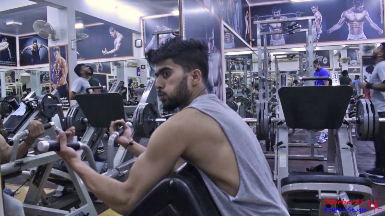 Dylan Fernandes | Killing It with his arms workout | Norberts Fitness Studio Porvorim