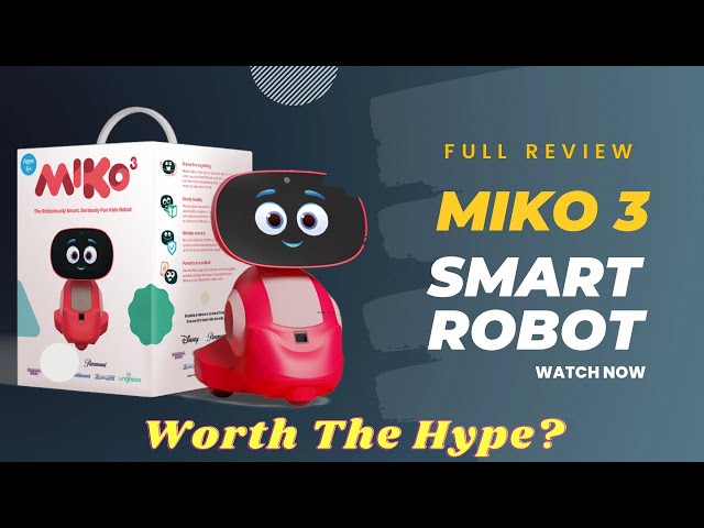 Miko 3: AI-Powered Smart Robot for Kids Red