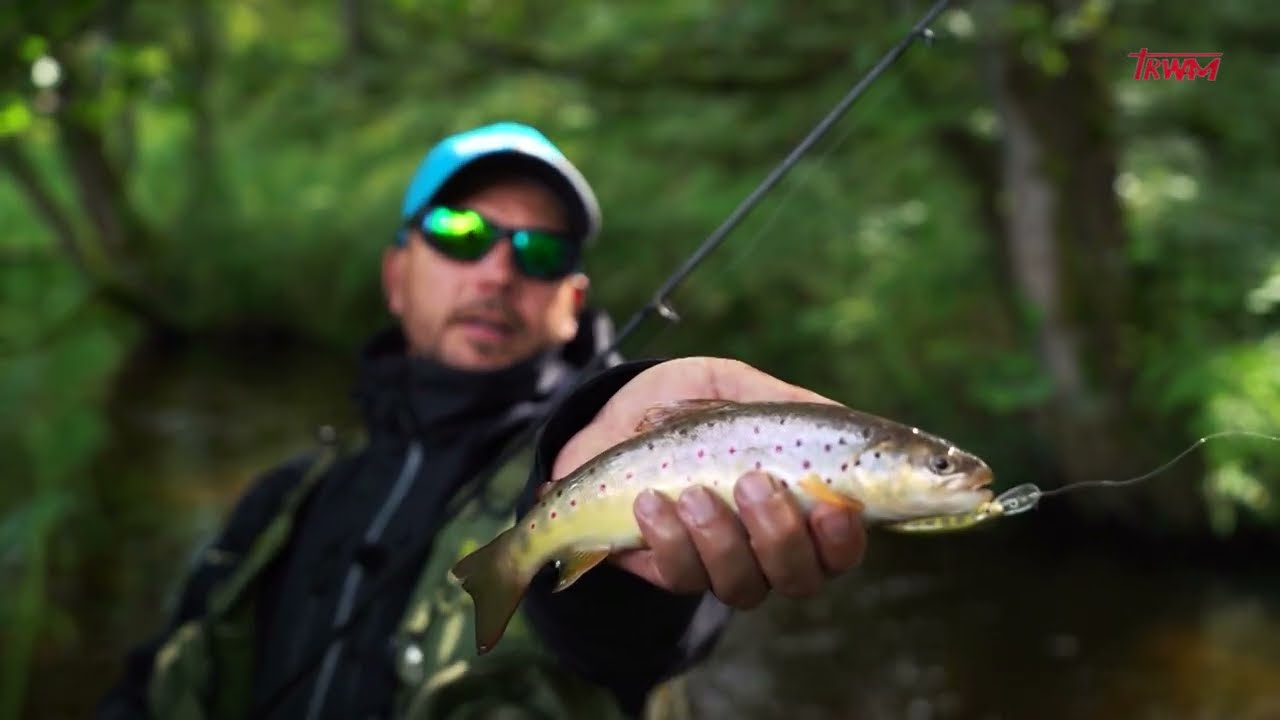 Z WĘDKĄ NAD WODĘ W POLSKĘ I ŚWIAT ODC. 329 - PSTRĄGI Z MAŁEJ RZEKI