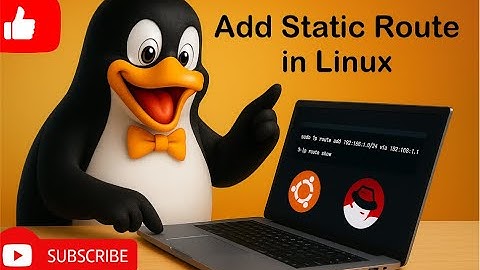 How to Add Static Route in Linux |  Ubuntu & RHEL | ip route add Command Explained