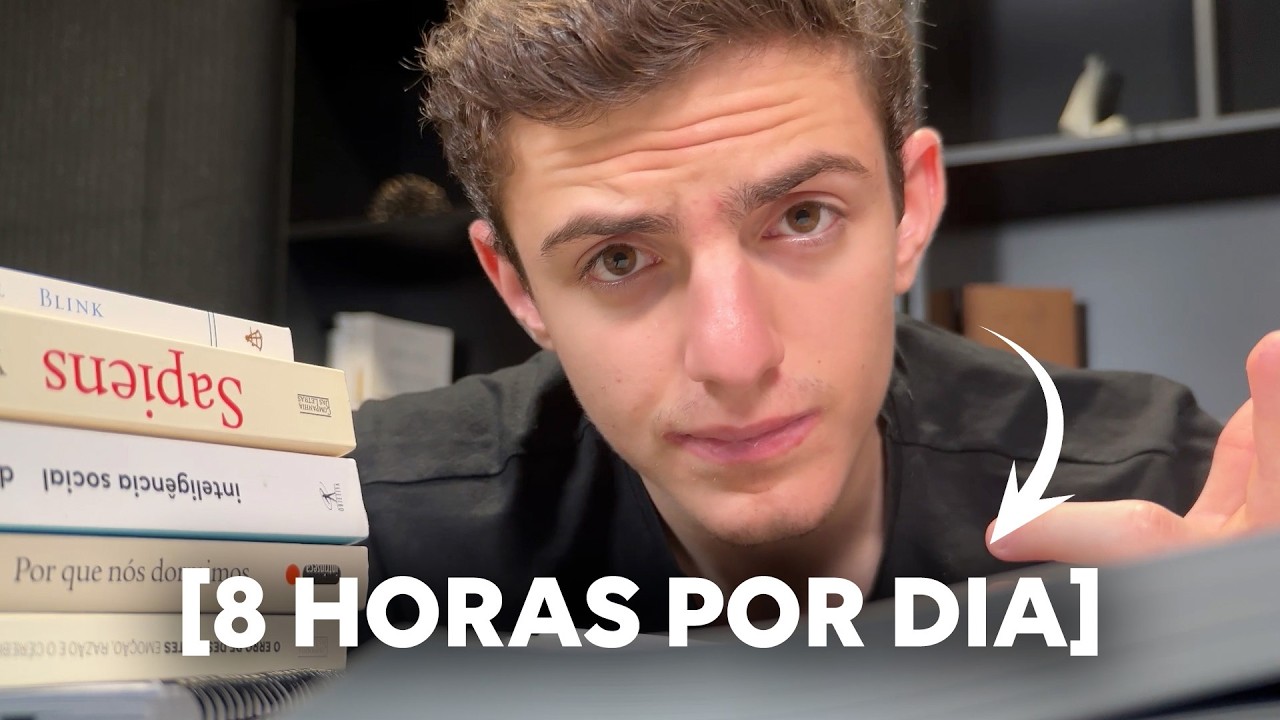 Como eu me treinei para ficar 8 horas estudando sem cansar | Aprenda a se manter focado