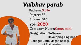 Video Testimonial by Vaibhav Parab | Placed in 2021 | Qspiders Thane