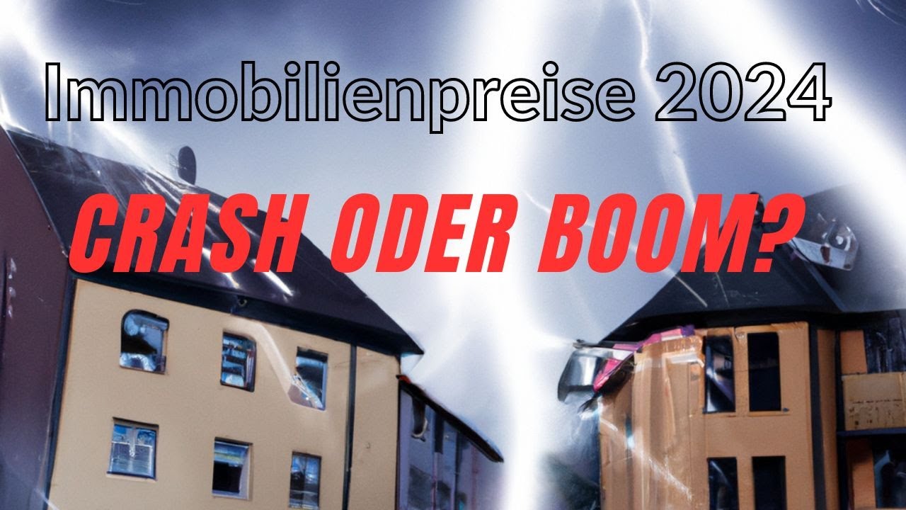  Immobilienpreise 2024 Deutschland: Crash oder Boom? #immobilienpreise Illustration 