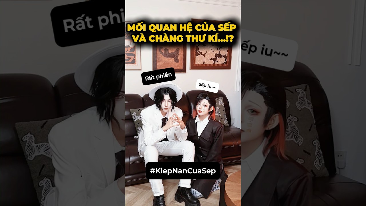 Mối quan hệ dị thường của Sếp và Thư kí🤔- Kiếp nạn của Muzan#cosplay #shorts #minnacosplay