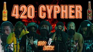 420 CYPHER at Gangway Records |Heat Check| Dejour Raw Lil Qb Caliba Nomanners HBK Boogey & more