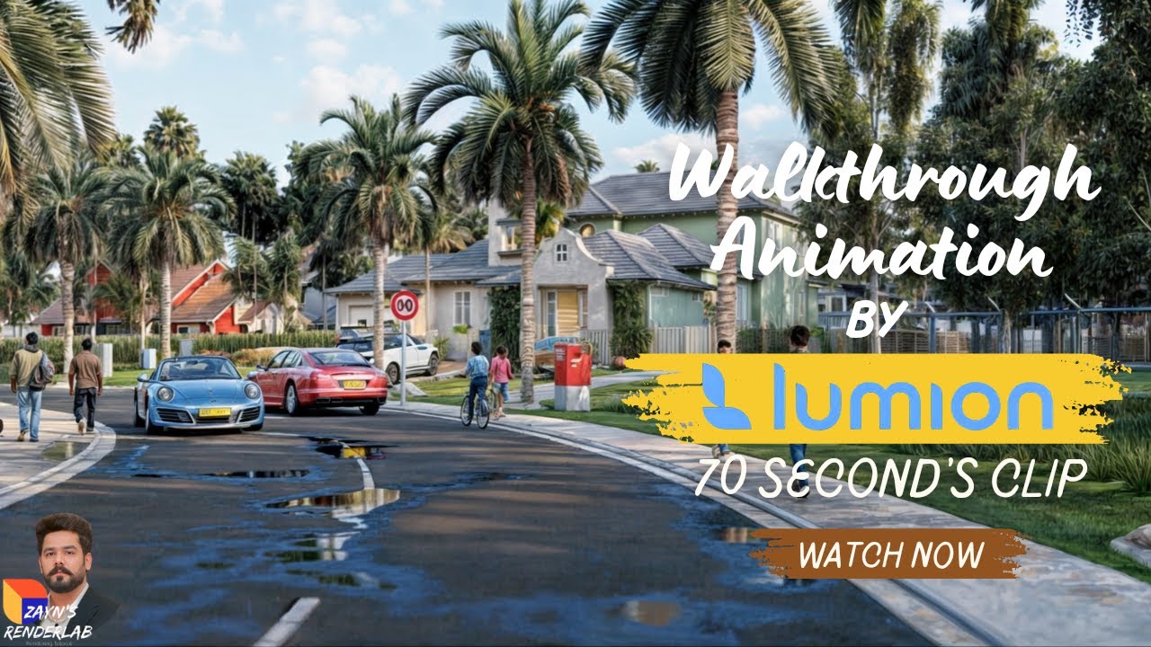 Walkthrough Animation By Lumion | Full HD Latest 3D Architectural ...