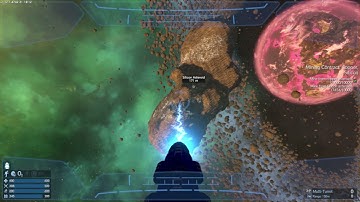 Empyrion RE2 Mining Contracts starting and completing.