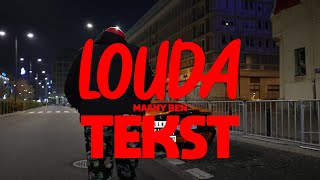 MASNY BEN — LOUDA (mgng) (tekst)