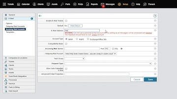 Web Help Desk Training: Setting Up Accounts