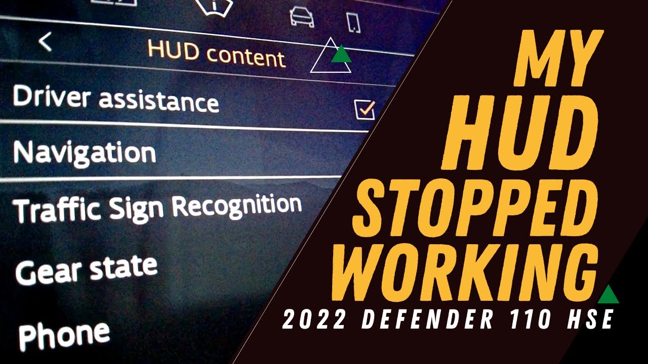 Fixing my Heads Up Display HUD in the easiest way possible 2022 Land