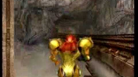 Metroid Prime 2 Echoes mining site a without Spacejump