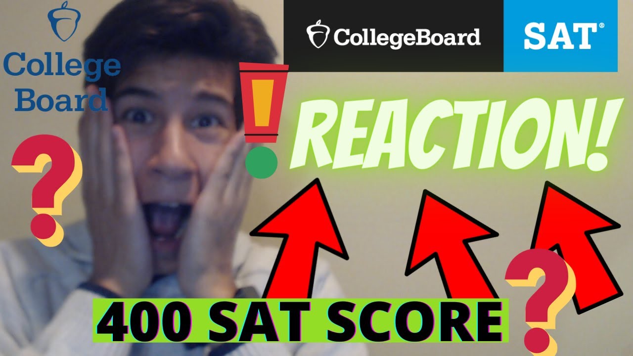 OCTOBER SAT 2020 SCORE REACTION + VLOG