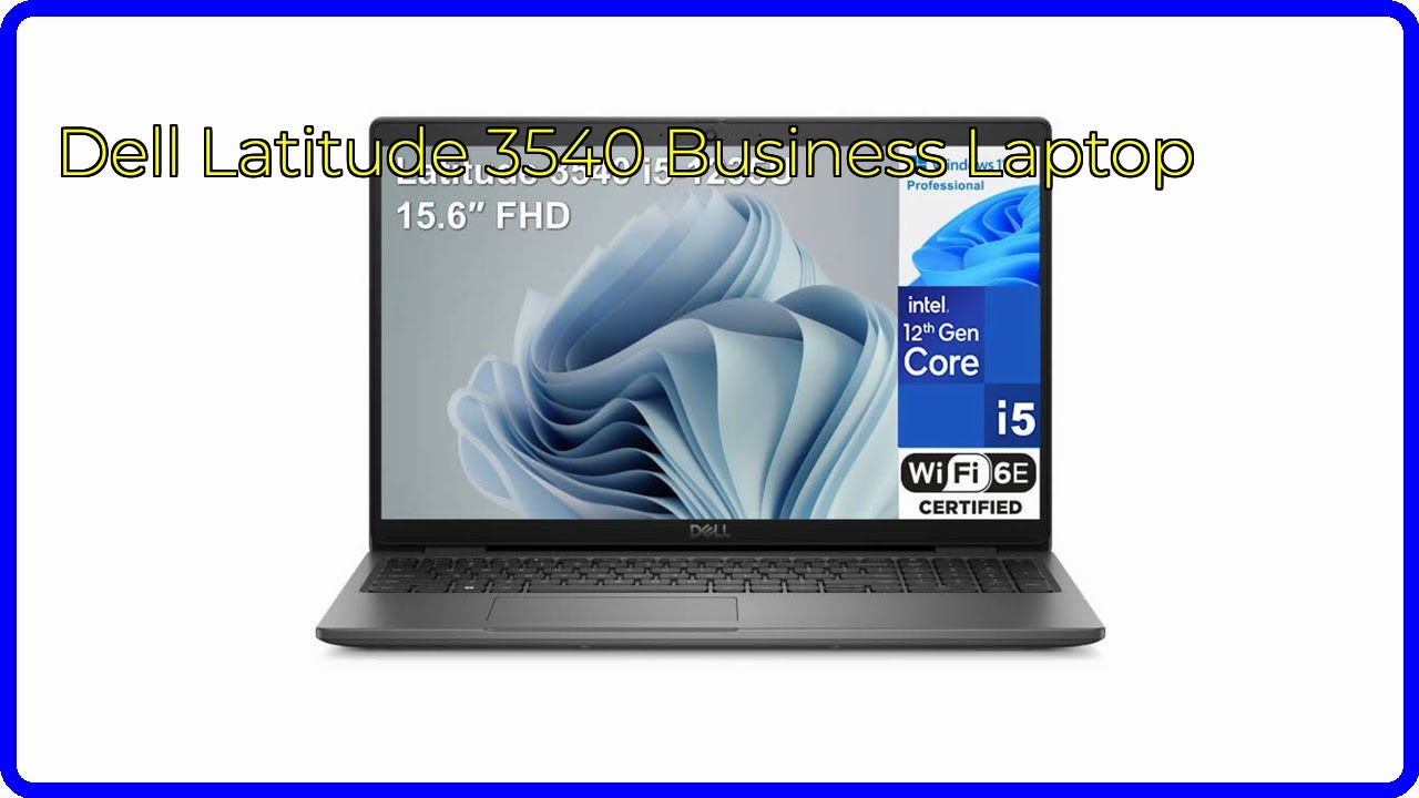 REVIEW (2026): Dell Latitude 3540 Business Laptop. ESSENTIAL