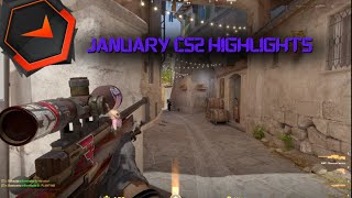 January CS2 Highlights Lvl 5 Faceit