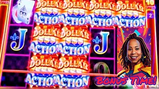 Dollar Action! Bonus or bust in High limit room at Barona.