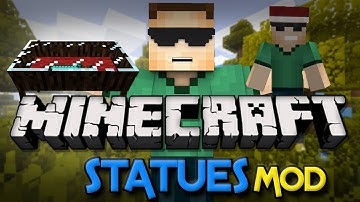 Minecraft Mods - Statues Mod: CREATE A STATUE OF YOURSELF! (1.6.4)