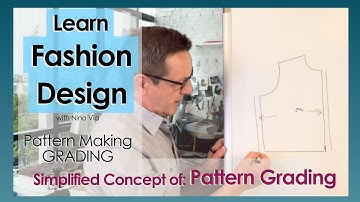 Pattern Grading In Fashion Design ~ A Short SIMPLIFIED Explanation.