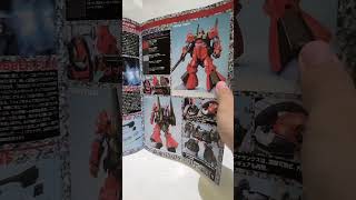 MG Rick Dias Quattro manual Book #fyp #indonesia #gunpla #gundam #modelkit #bandai #dom #quattro